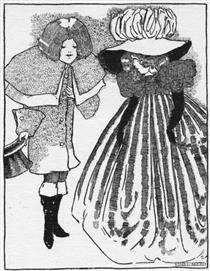 Illustration from In Childhoods Country (Moulton) - Ethel Reed