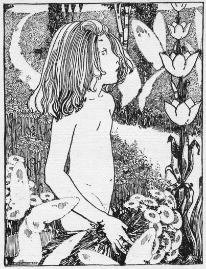 Illustration from In Childhoods Country (Moulton), 1896 - Этель Рид