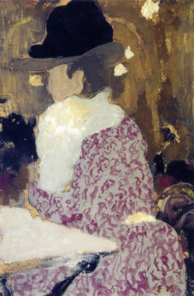 At the Café-Concert, c.1898 - Édouard Vuillard