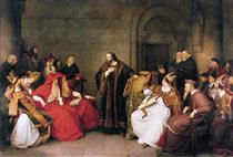 Johann Hus At The Council Of Constance - Karl Lessing