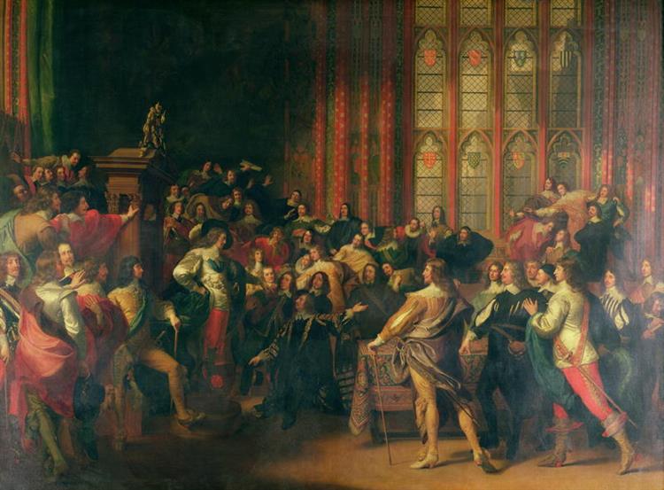 Charles I Demanding the Five Members in the House of Commons in 1642, 1785 - Джон Сінглтон Коплі