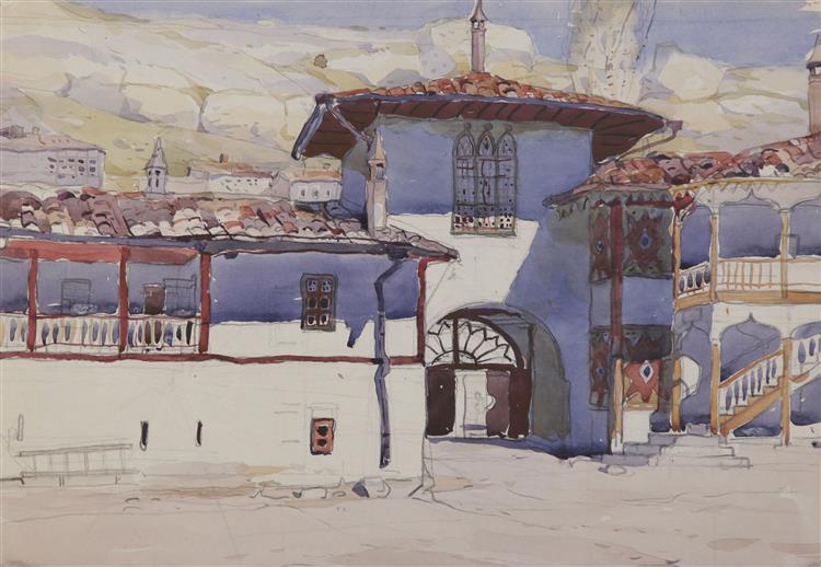 Khan's Palace, 1952 - Yuriy Khymych