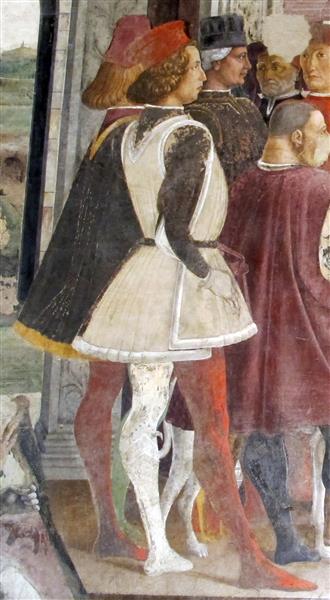 April. Frescos in Palazzo Schifanoia (detail), 1470 - Франческо дель Косса