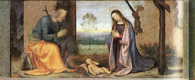 Birth of Christ - Mariotto Albertinelli