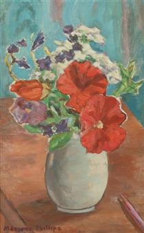 VASE OF FLOWERS - Marjorie Acker Phillips