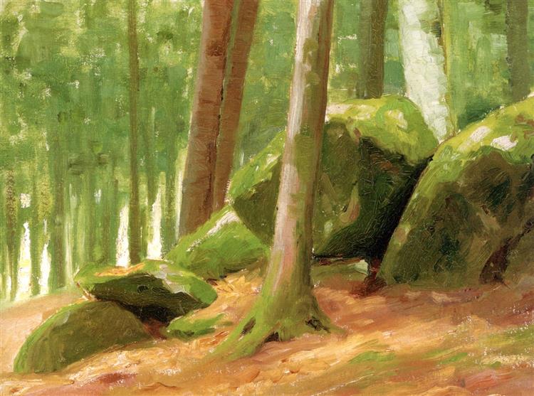En el bosque, 1890 - Robert Henri