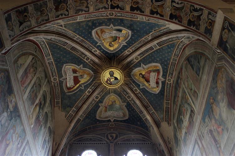 Rinuccini Chapel (Basilica of Santa Croce), c.1370 - Джованні да Мілано