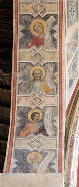 Rinuccini Chapel (basilica of Santa Croce), c.1370 - Giovanni da Milano