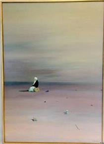 Figure on a Beach - Ian Bent