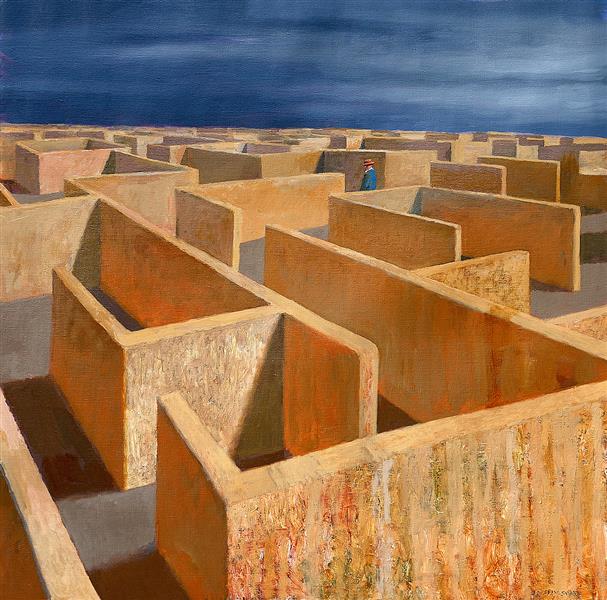 Labyrinth, 2011 - Jeffrey Smart