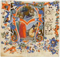 Antiphonary (Cod. Cor. 1, Folio 3) - Lorenzo Monaco