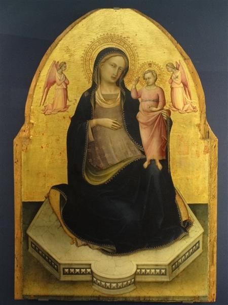 Madonna of Humility, 1425 - 洛倫佐·摩納哥