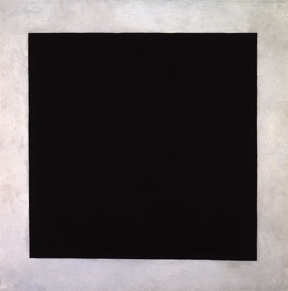 Black Square (2nd version), c.1923 - Kazimir Malevich