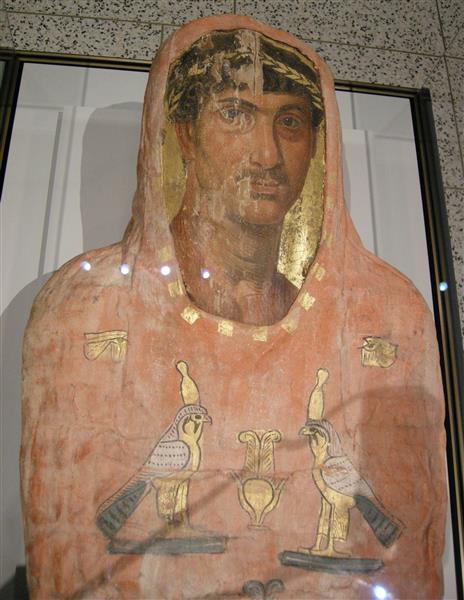 Mummia Di Herakleides, c.50 - c.100 - Retratos de Faium