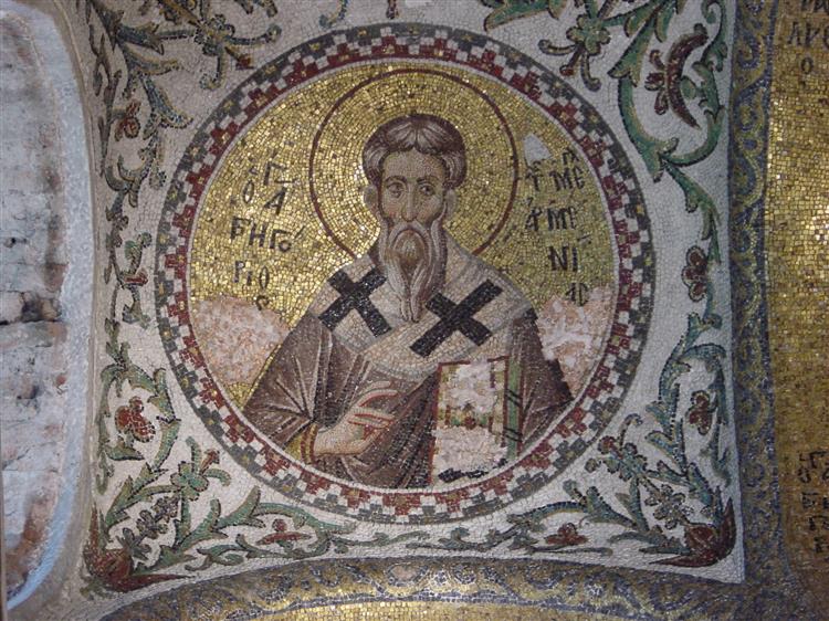 San Gregorio armeniaco, c.1300 - 拜占庭馬賽克藝術