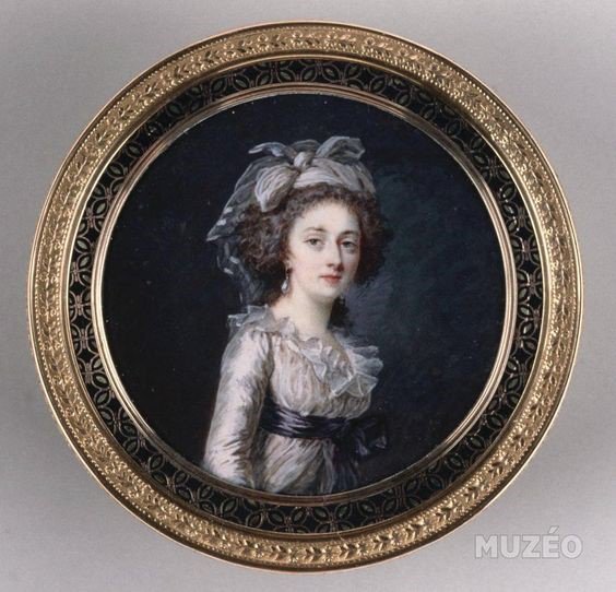 Portrait presumed of Princess Élisabeth of France - Marie-Gabrielle Capet