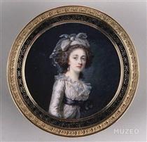 Portrait presumed of Princess Élisabeth of France - Marie Gabrielle Capet