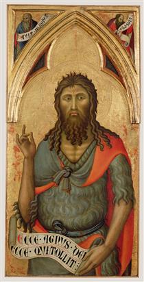 Saint John the Baptist - Luca di Tommé
