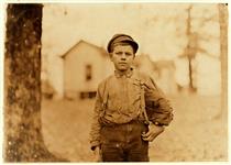 Archie Love, Mill Worker, 14 Years Old, Chester, South Carolina, 1908 - Льюис Хайн