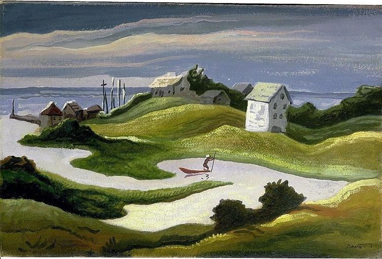 Chilmark Landscape, 1922 - Thomas Hart Benton