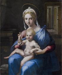 Madonna Hertz - Giulio Romano