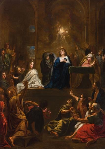 La Descente Du Saint Esprit, 1656 - Charles Le Brun