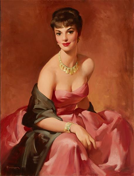 Portrait of a Society Lady - Haddon Sundblom