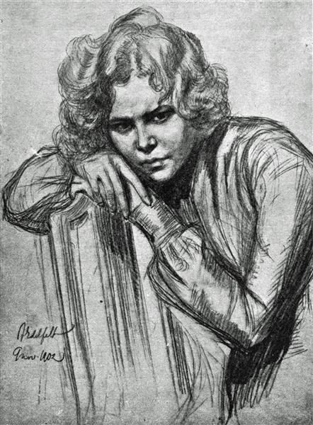 Elli Tompuri, 1904 - Albert Edelfelt
