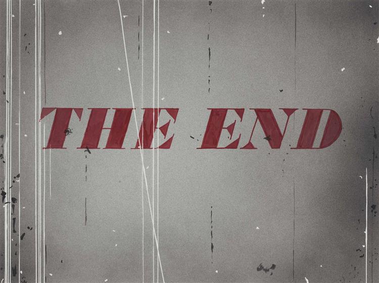 The End, 1997 - Edward Ruscha