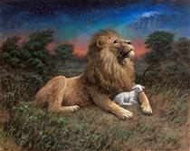 LION AND THE LAMB   SONG OF YAHWEH - Jon Mcnaughton