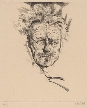 August Strindberg, 1911 - Max Oppenheimer