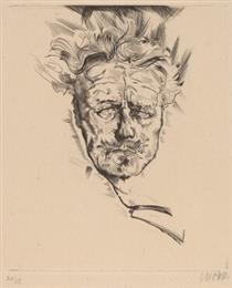 August Strindberg - Max Oppenheimer