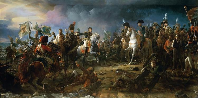 The battle of Austerlitz, 1810 - Франсуа Жерар