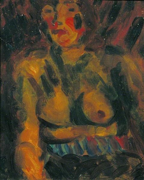 Half Length Nude, 1924 - Matthew Smith