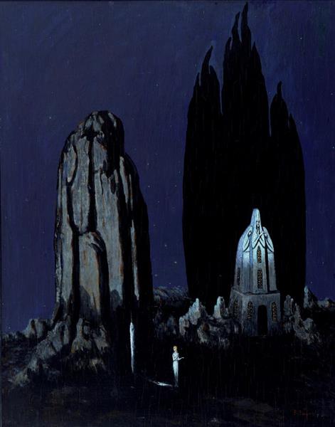 Le temple du mystère de la grotte, 1937 - Boleslas Biegas