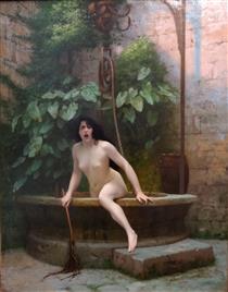 Truth Coming Out of Her Well - Jean-Léon Gérôme