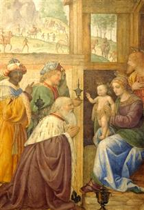 Adoration of the Magi - Bernardino Luini