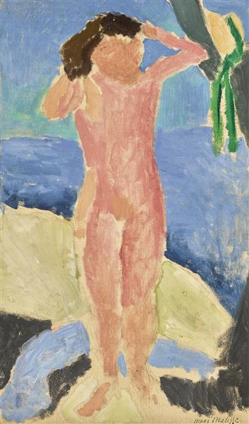 Nu Au Bord De La Mer II, 1909 - Henri Matisse