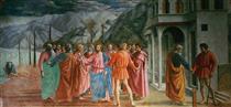 The Tribute Money (Brancacci Chapel) - Masaccio