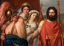 The Anger of Achilles - Jacques-Louis David