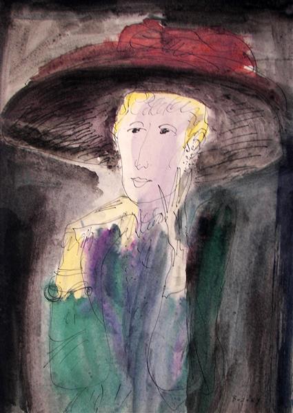 Proust: Illustration 5., 1979 - Maria Bozoky