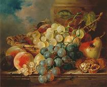 Basket of Fruit - Edward Ladell