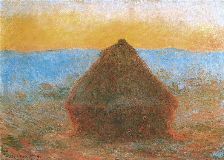 Grainstack, 1891 - Claude Monet