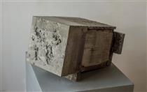 'Persist' - abstract sculpture by Carlos Granger - concrete & steel - Carlos Granger