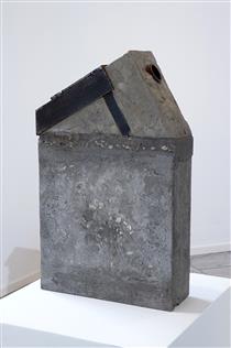 'However' - abstract sculpture by Carlos Granger - concrete - Carlos Granger