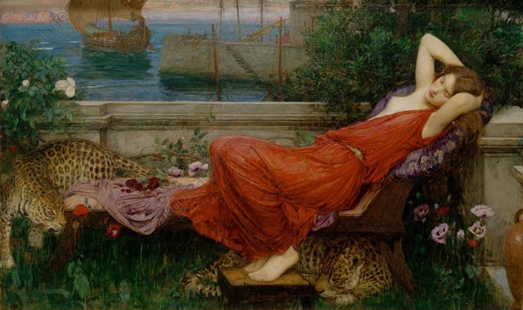 Ariadne, 1898 - John William Waterhouse