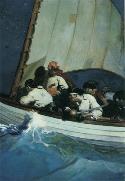 Pirate Treasure - N.C. Wyeth