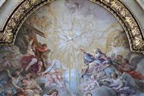 Glory of Santa Cecilia in Santa Cecilia (Rome) - Sebastiano Conca