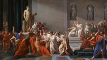 Der Mord an Gaius Iulius Caesar - Vincenzo Camuccini
