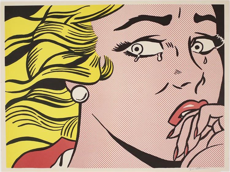 Crying Girl, 1963 - Roy Lichtenstein